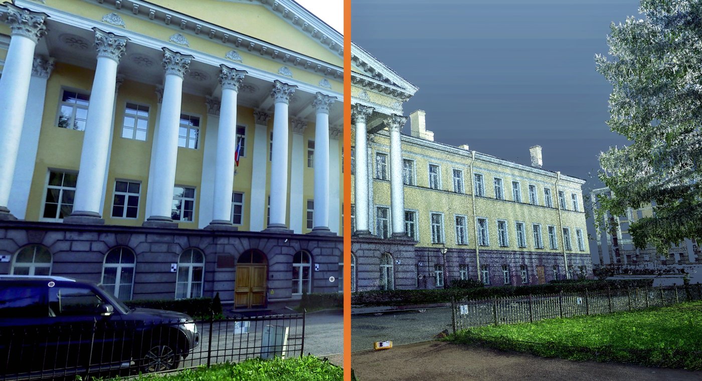 Фасад здания на Кирочной улице: фотография и модель